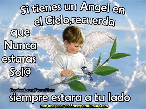 frases para un angel en el cielo|mensajes para un angelo.